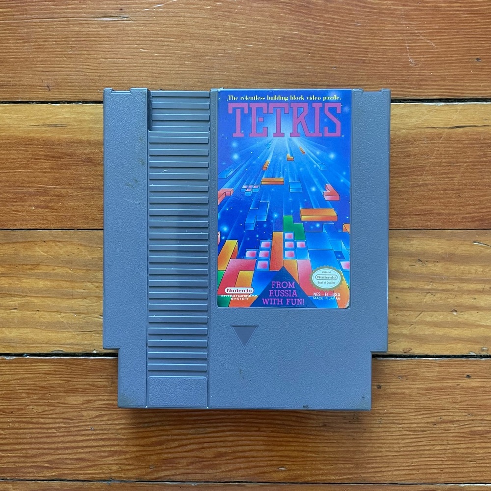 SOLD🔥Nintendo “Tetris” Game (NES, 1989)